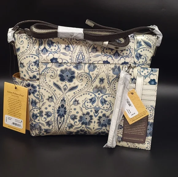 SALE$🌞Patricia Nash Set- Aveley Crossbody   and Alanna Wristlet/Wallet - Picture 2 of 15